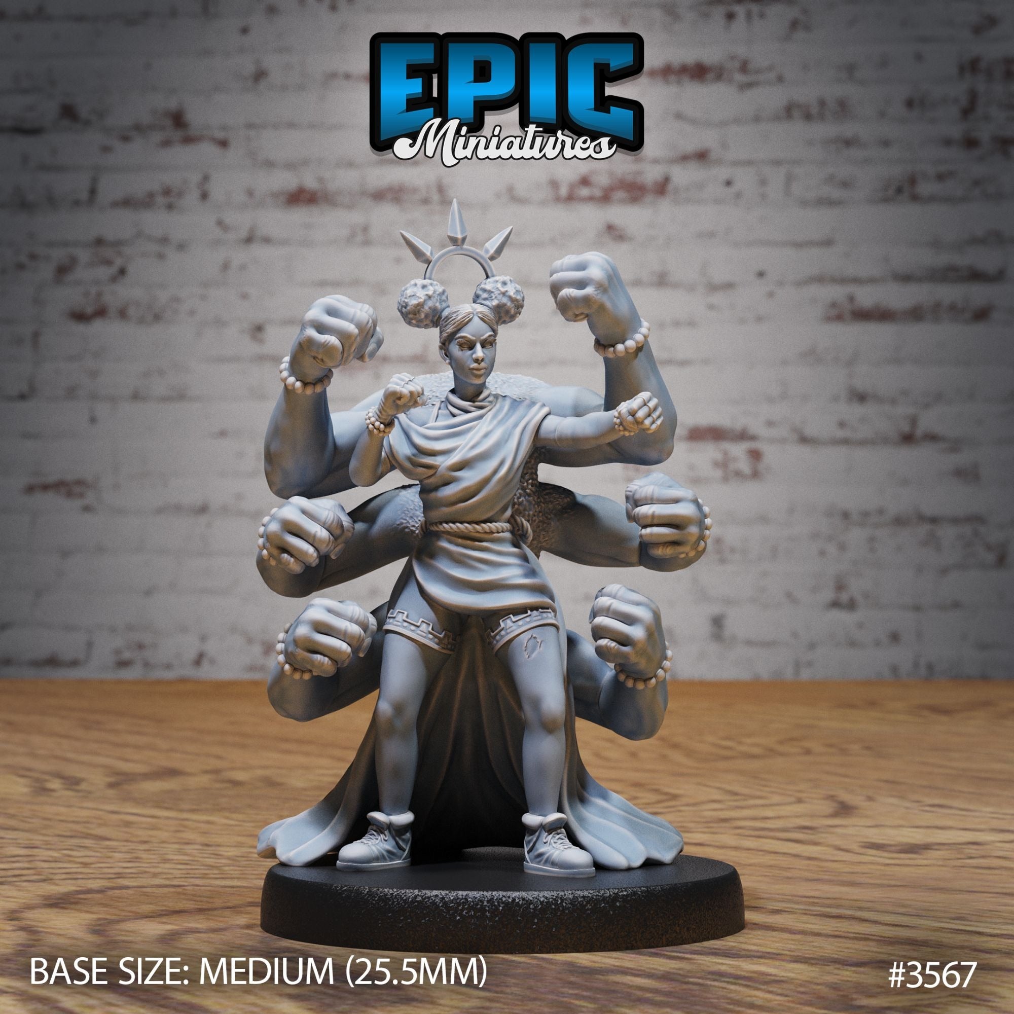 Divine Hands Priestess - 3d Printed by Epic Miniatures