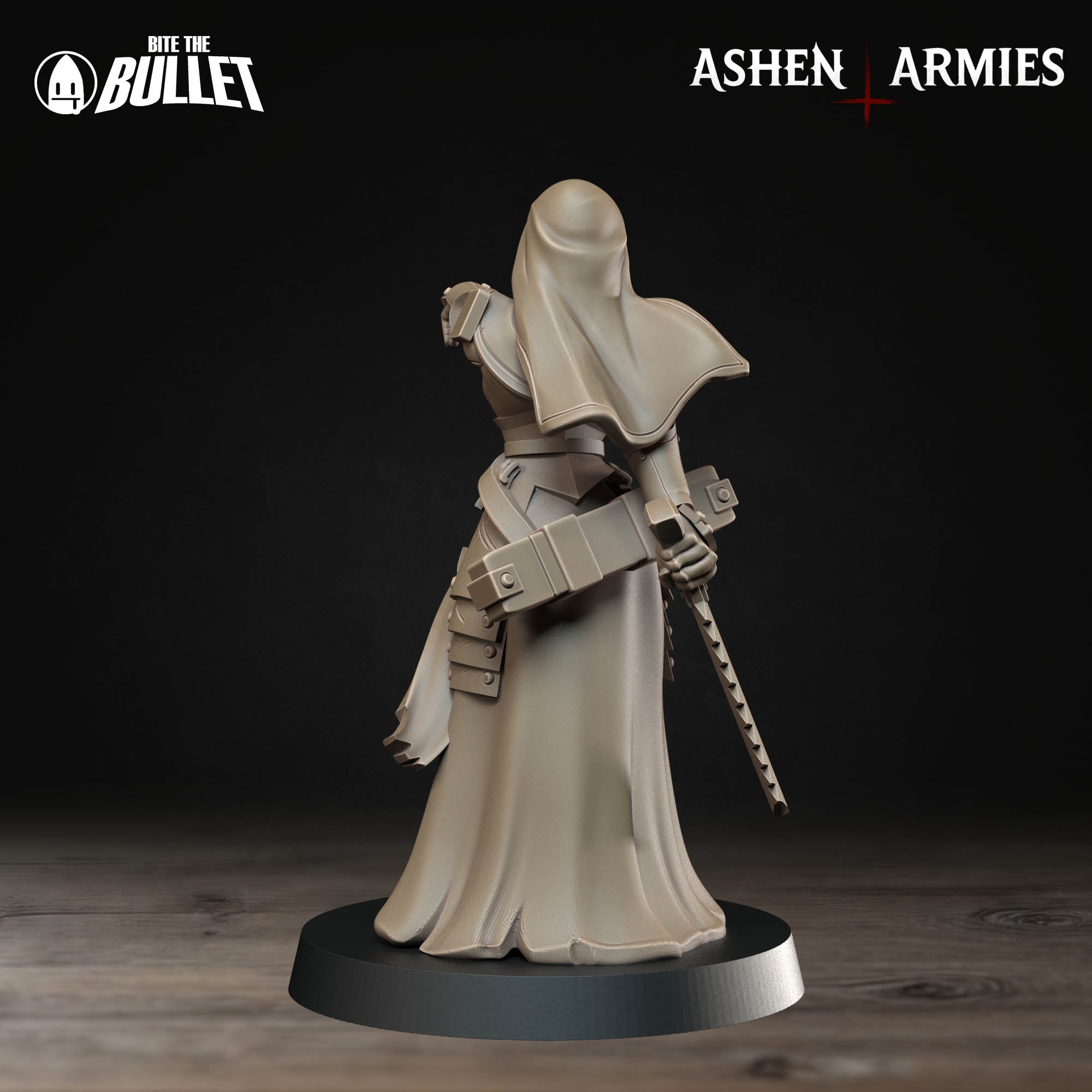 a star wars figurine is shown on a table