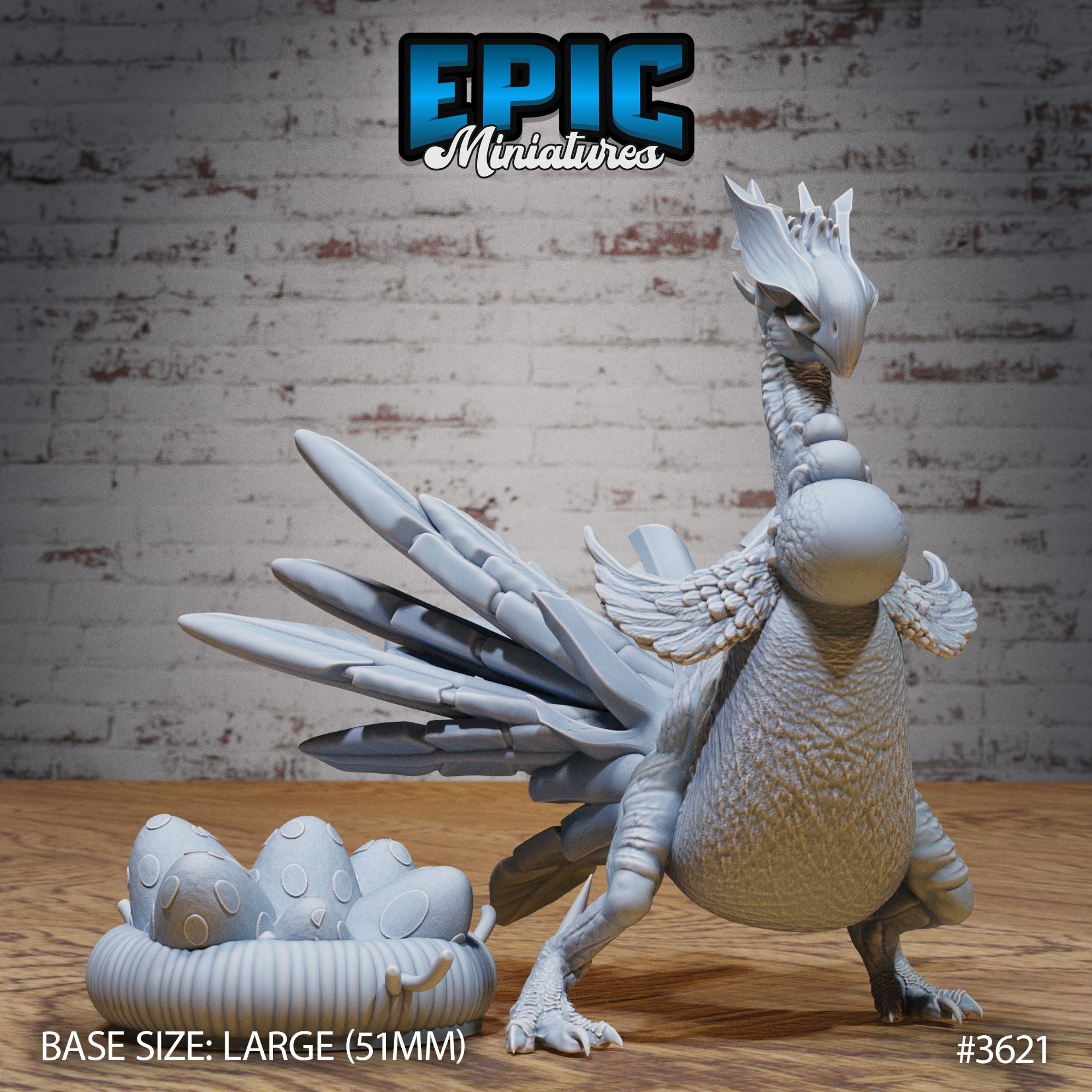 Turkey Raptor - 3d Printed by Epic Miniatures