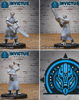 Chainsaw Killer - 3d Printed Miniature Sculpted by Invictus Miniatures