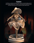 Caelum, the Witch - 3d Printed Miniature Sculpted by RKS3D