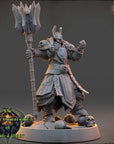 Bone Warden of the Ashen Guard - Fallen Camaradas of Tainted Moor - 3d Printed Miniature sculpted by Daybreak Miniatures