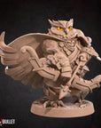 Owlfolk Ranger - 3d Printed Miniature by Bite the Bullet