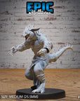 Lizardfolk Thug - 3d Printed by Epic Miniatures