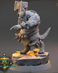 Valthor Gazz - Goreborn of Carcass Hollow - 3d Printed Miniature sculpted by Daybreak Miniatures