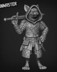 Red Fox Bounty Hunter - 3d Printed Miniature by Goon Master Games