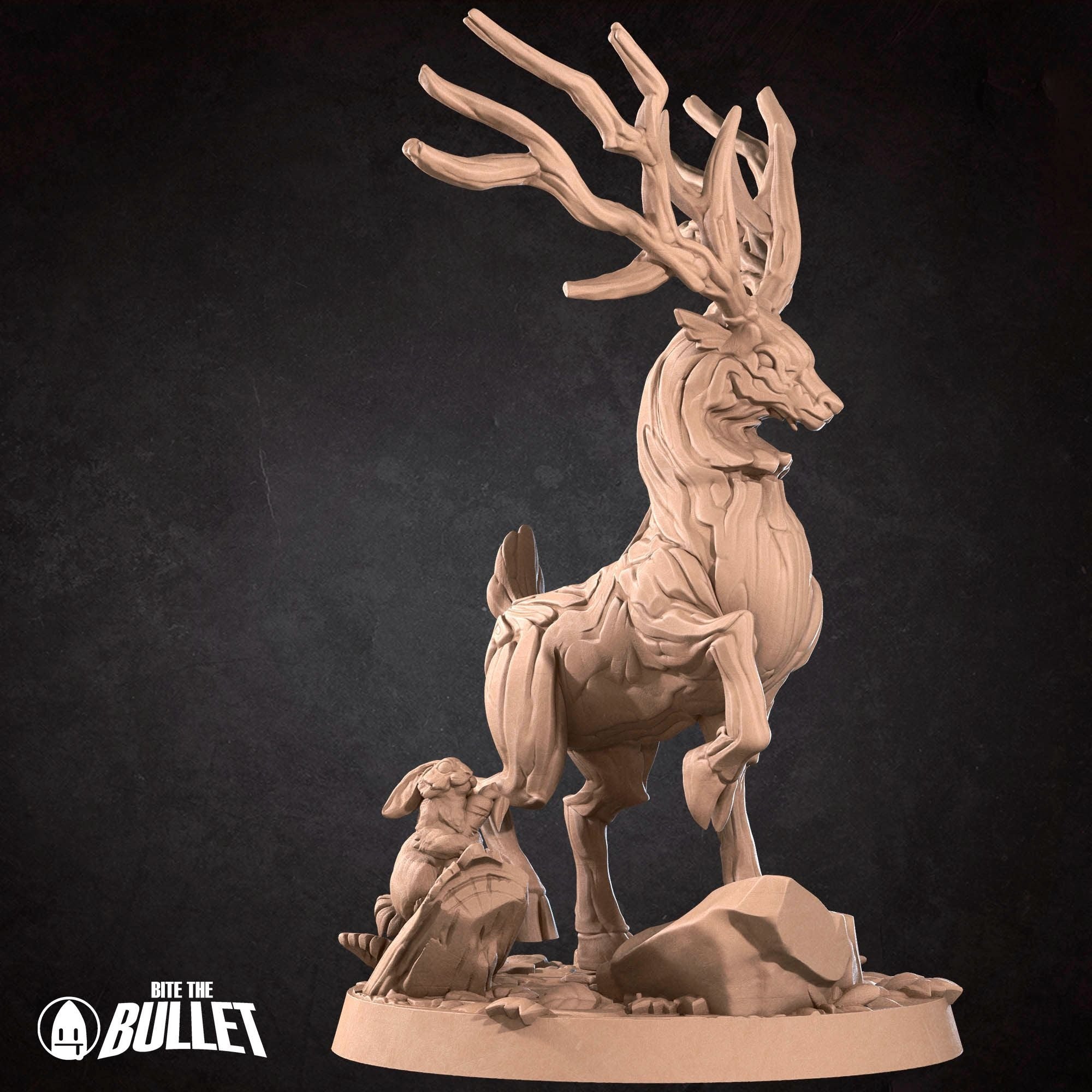 Human Animist - Iconic Heroes - 3d Printed Miniature sculpted by Bite the Bullet