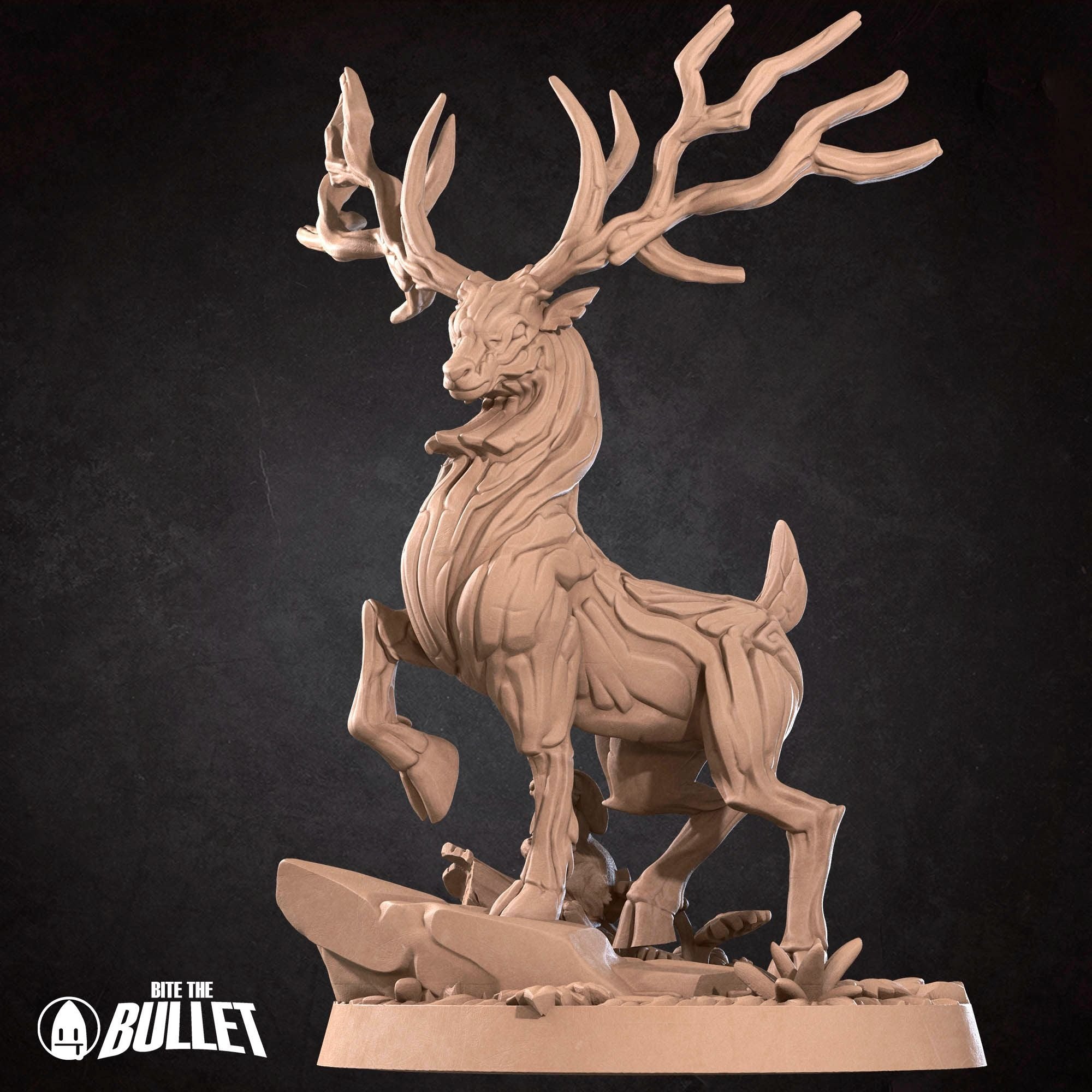 Human Animist - Iconic Heroes - 3d Printed Miniature sculpted by Bite the Bullet