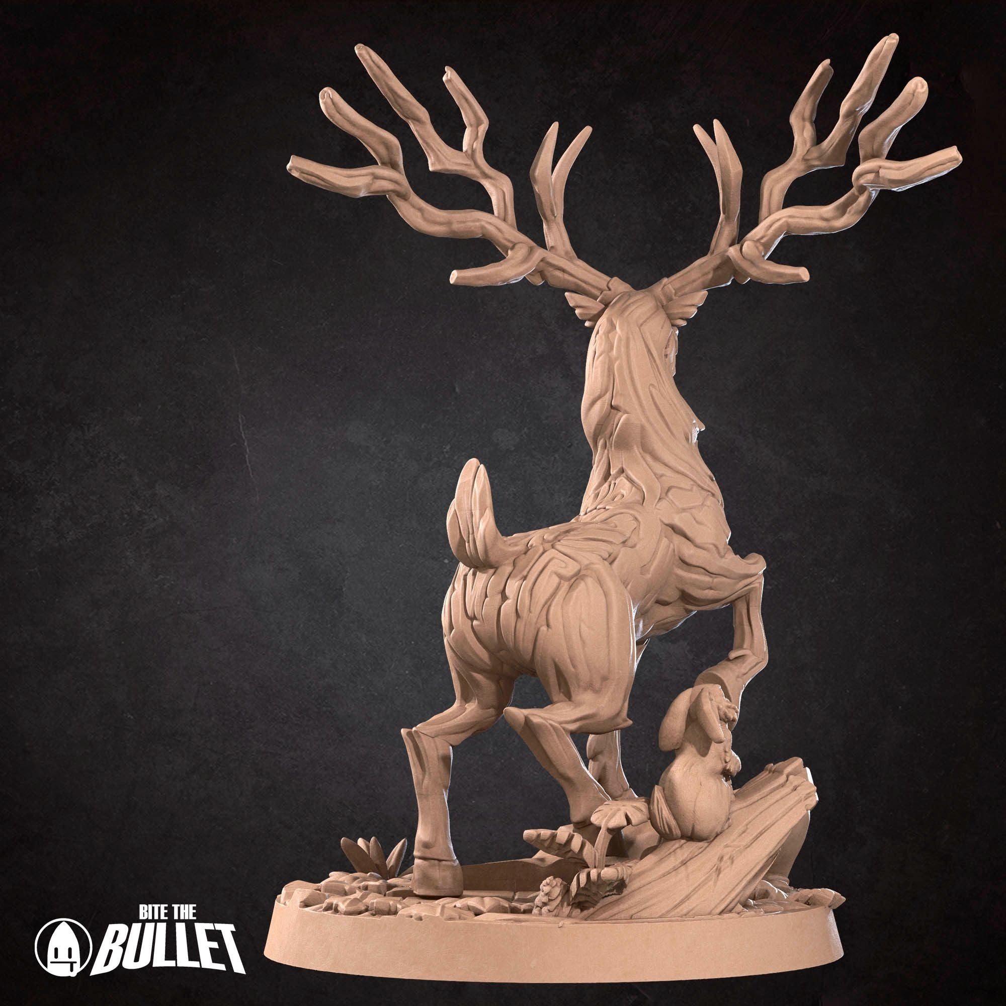 Human Animist - Iconic Heroes - 3d Printed Miniature sculpted by Bite the Bullet