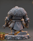 Grak Bloodren - Strongbacks of Castle Primatus (ApeFolk) - 3d Printed Miniature sculpted by Daybreak Miniatures