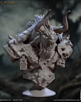 Rise of the Beastmen Busts - Rise of the Beastmen - 3d Printed Miniature sculpted by Artisan Guild