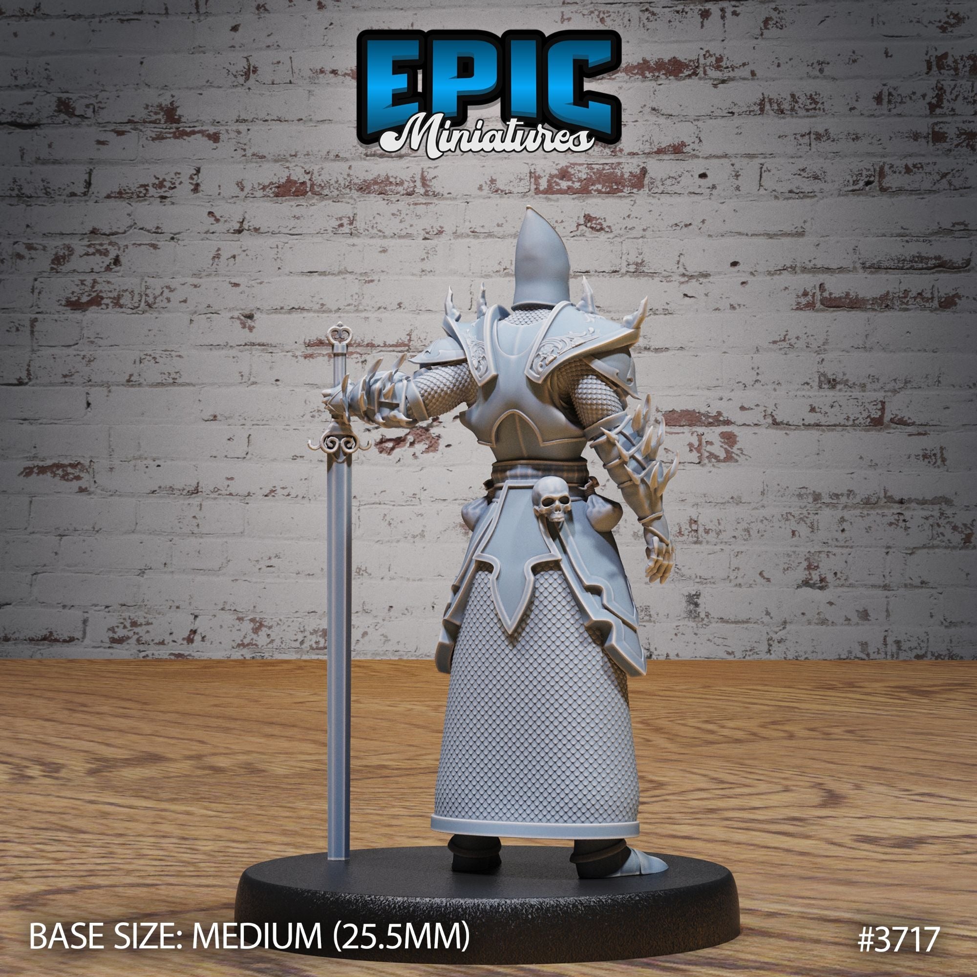 Cult Knight - 3d Printed by Epic Miniatures