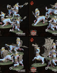 Capritaur Warriors - 3d Printed Miniature by Crippled God Foundry