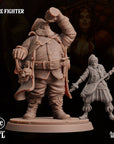 Ogre Fighter - 3d Printed Miniature by Arcane Minis