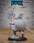 Armadillo Conquistador - 3d Printed by Epic Miniatures