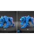 Assault K9 - Iron Gears - 3d Printed Miniature by Blue Wyvern