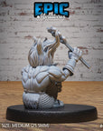 Fire Dwarf - 3d Printed by Epic Miniatures