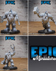 Dark Dwarf - 3d Printed Miniature Sculpted by Epic Miniatures