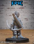 Halfling Rogue - 3d Printed by Epic Miniatures