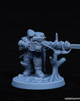 Sniper Scout Dwarves - 3d Printed Miniature