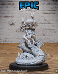 Naga Queen - 3d Printed Miniature Sculpted by Epic Miniatures