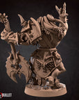 Diox, Dragonborn Metal Bard - 3d Printed Miniature by Bite the Bullet