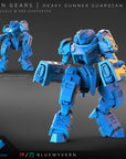 Heavy Gunner Guardian - Iron Gears - 3d Printed Miniature by Blue Wyvern