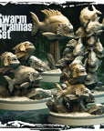 Piranhas - Terror on Cursed Waters - 3d Printed Miniature Sculpted by Monolith Arts