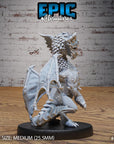 Blue Dragon Wyrmling - 3d Printed by Epic Miniatures