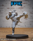 Fire Style Kung Fu Master - 3d Printed by Epic Miniatures