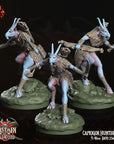 Caprigor Hunters - 3d Printed Miniature by Crippled God Foundry