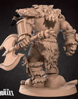 Orc Barbarian - 3d Printed Miniature by Bite the Bullet