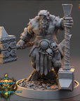 Vregosh Dooz - Goreborn of Carcass Hollow - 3d Printed Miniature sculpted by Daybreak Miniatures