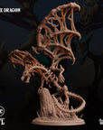 Bone Dragon - Tomb of Extinction - 3d Printed Miniature by Arcane Minis