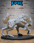 Undead Dire Wolf - 3d Printed by Epic Miniatures