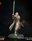 Sacred Order Captain - Sacred Order - 3d Printed Miniature by Crippled God Foundry