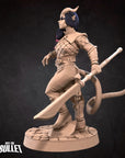 Tiefling Fighter - 3d Printed Miniature by Bite the Bullet