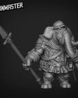 Elephant Warrior - Spear - 3d Printed Miniature by Goon Master Games