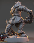 Drusco Bloodthorne - Dark Alliance of the Blood Moon - 3d Printed Miniature sculpted by Daybreak Miniatures