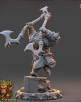 Kael Ithron - Strongbacks of Castle Primatus (ApeFolk) - 3d Printed Miniature sculpted by Daybreak Miniatures