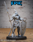 Knight Sir Tristan - 3d Printed by Epic Miniatures