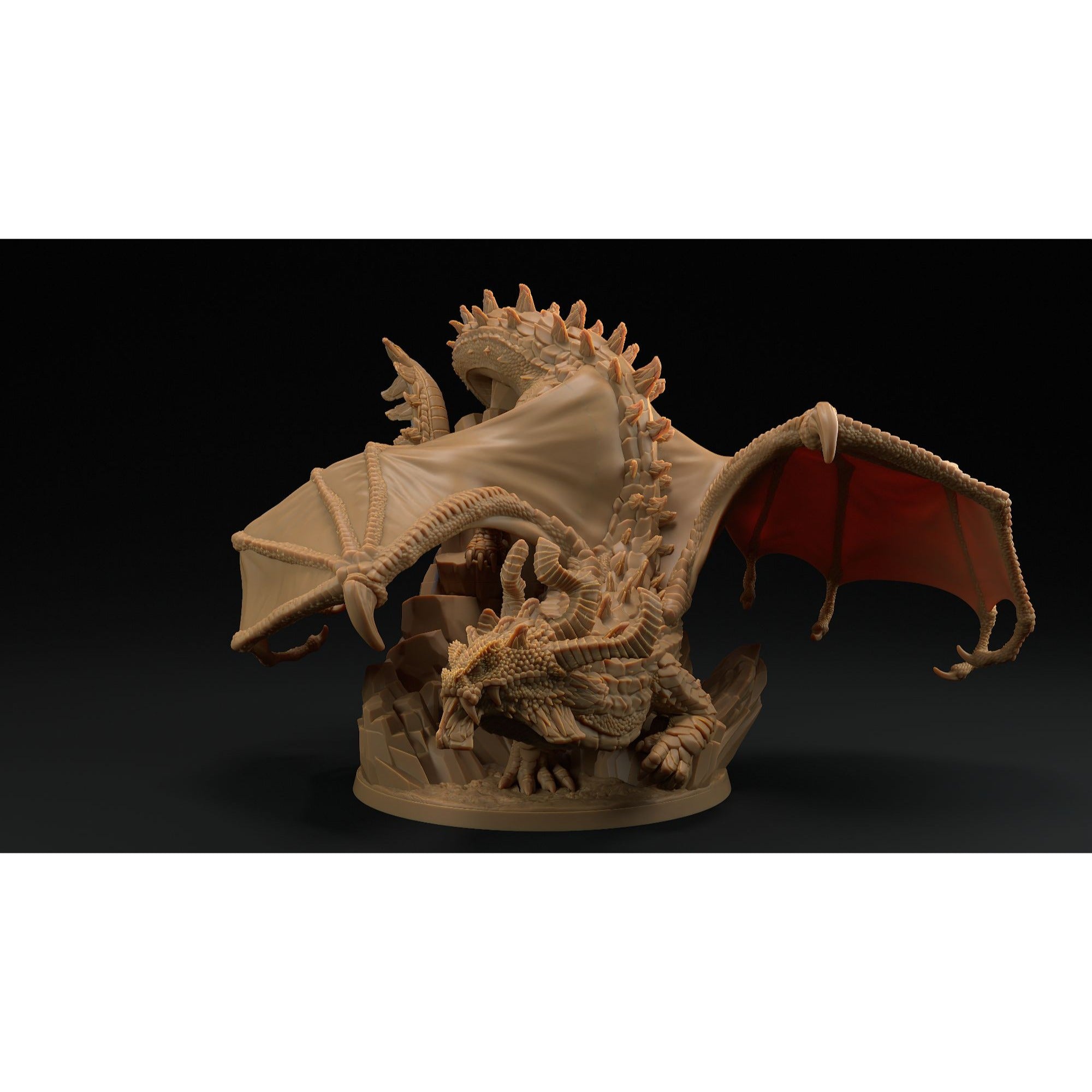 Grimgoreth the Mountain Tyrant - 3d Printed Miniature by Dragon Trappers Lodge