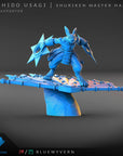 Shuriken Master Han - Bushido Usagi - 3d Printed Miniature by Dragon Trappers Lodge