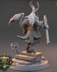 Krellar Vortex - Goreborn of Carcass Hollow - 3d Printed Miniature sculpted by Daybreak Miniatures