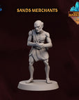 Sands Merchants - 3d Printed Miniature Sculpted by Wishgate Studios