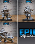 Wild Dwarf Miner - 3d Printed by Epic Miniatures