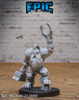 Dark Dwarf - 3d Printed Miniature Sculpted by Epic Miniatures