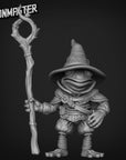 Frog Wizard - 3d Printed Miniature by Goon Master Games