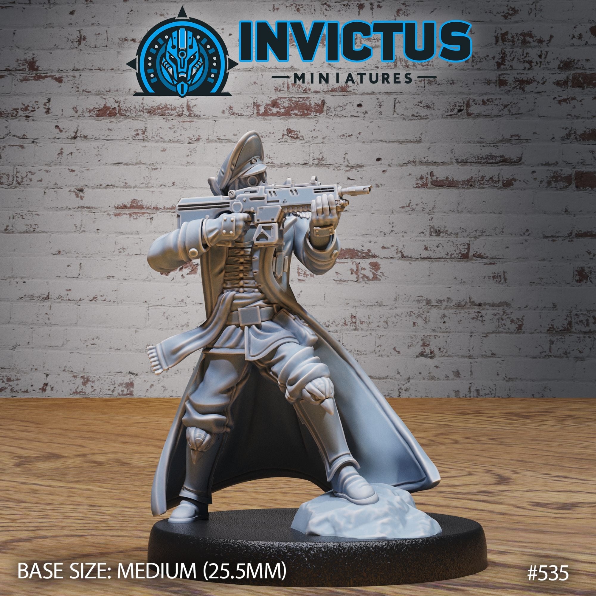 Cruel Commander - 3d Printed Miniatures Sculpted by Invictus Miniatures