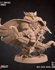 Owlfolk Ranger - 3d Printed Miniature by Bite the Bullet